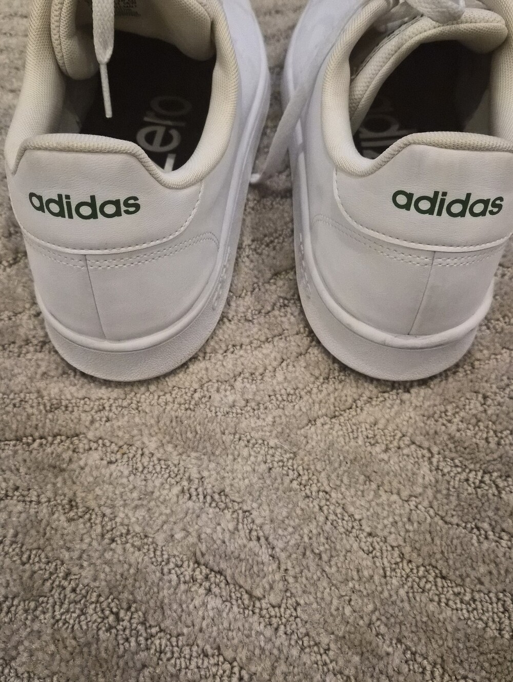 Men's Adidas Advantage White Low-Top Lace-Up Sneakers - Size 13 - Picture 6 of 9